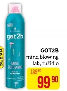 Lak na vlasy Got2b Schwarzkopf