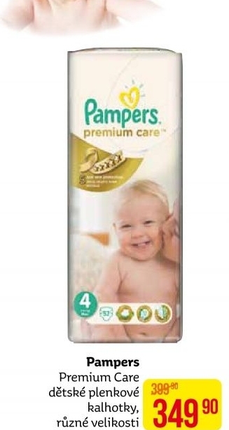Pleny dětské Pampers Premium Care