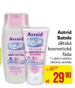 Kosmetika dětská Batole Astrid