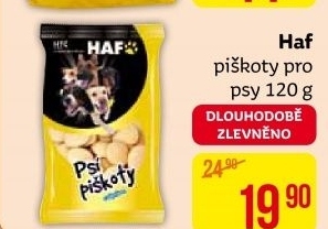 Piškoty pro psy Haf