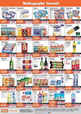 akční leták COOP 18.1.2017-31.1.2017