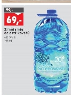 Zimní směs do ostřikovačů