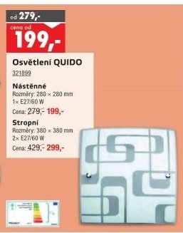 Stropní svítidlo Qido