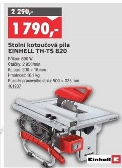 Stolní kotoučová pila Einhell Home TH-TS 820