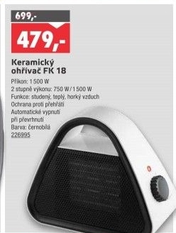 Keramické topidlo FK 18 Somogyi