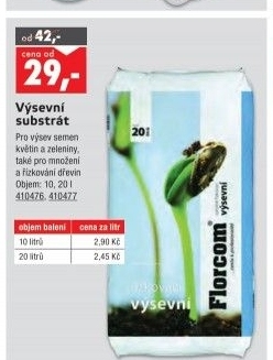 Výsevný substrát Terrasan