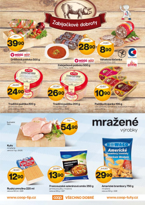 akční leták COOP 18.1.2017-31.1.2017
