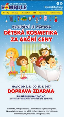 akční leták Bambule 17.1.2017-31.1.2017