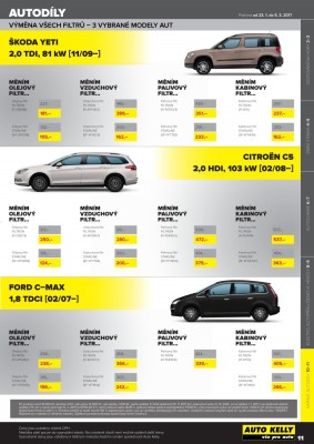 akční leták Auto Kelly 23.1.2017-5.3.2017