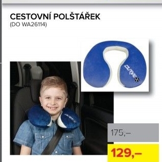 Cestovní polštářek Curve