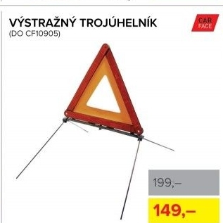 Výstražný trojúhelník Carface