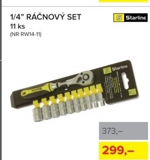 Ráčnový set Starline