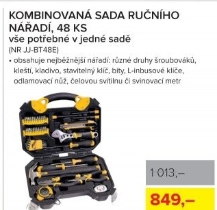 Sada ručního nářadí Starline