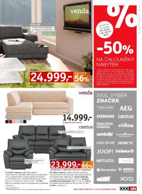 akční leták XXXLutz 16.1.2017-29.1.2017