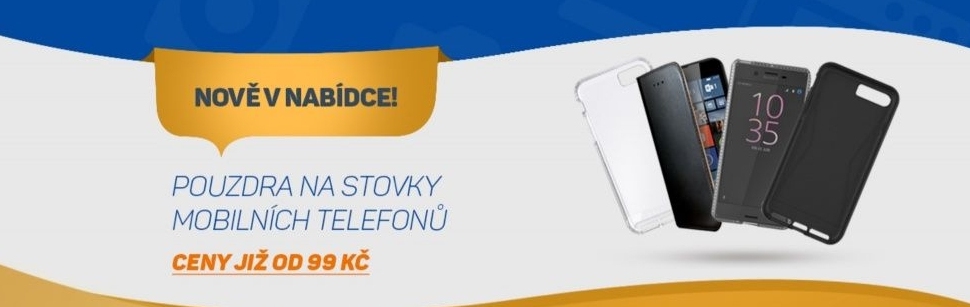 Pouzdra na stovky mobilů