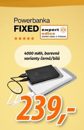 Powerbanka Fixed