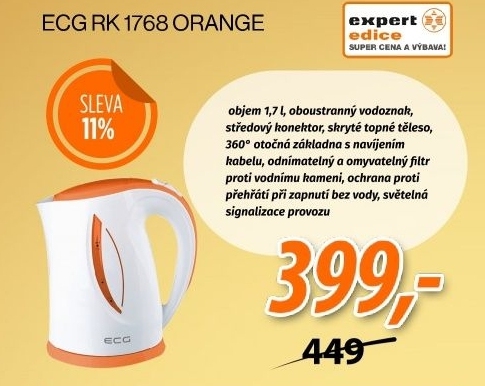 ECG RK 1768 ORANGE