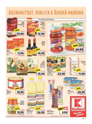 akční leták Kaufland 26.1.2017-1.2.2017