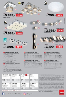 akční leták Kika nábytek 23.1.2017-5.2.2017