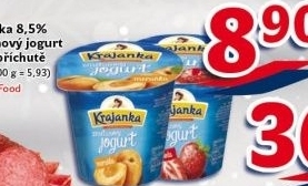 Jogurt smetanový ochucený Krajanka