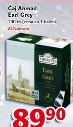 Čaj Earl Grey Ahmad Tea