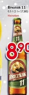Pivo světlý ležák 11° Březňák