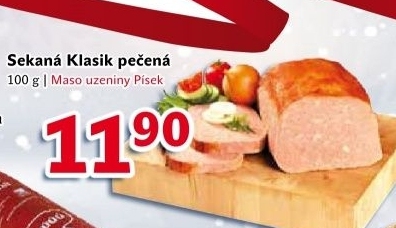 Sekaná pečená klasik Maso uzeniny Písek