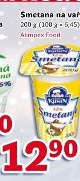 Smetana Kunín 12%