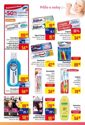akční leták Teta drogerie 2.2.2017-11.2.2017
