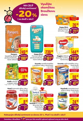 akční leták Teta drogerie 2.2.2017-11.2.2017
