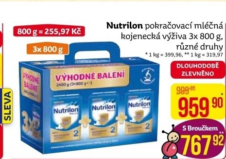 Kojenecké mléko Nutrilon
