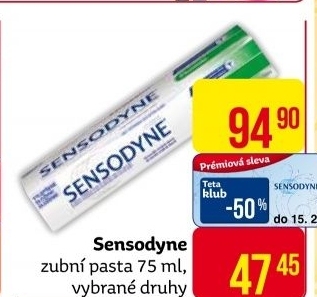 Pasta na zuby Sensodyne