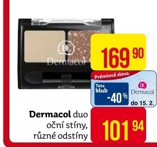 Oční stíny Duo Dermacol