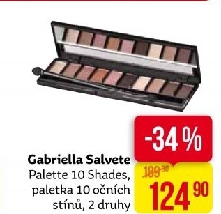Oční stíny paleta Gabriella Salvete