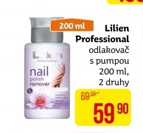 Odlakovač na nehty Lilien