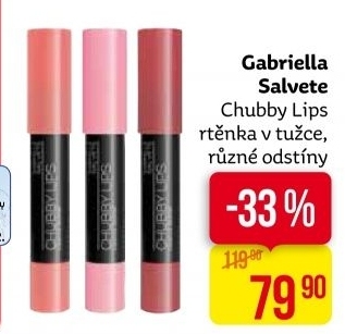 Rtěnka Chubby Lips Butter Lipstick Gabriella Salvete