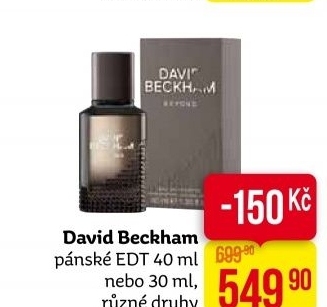Toaletní voda pánská David Beckham