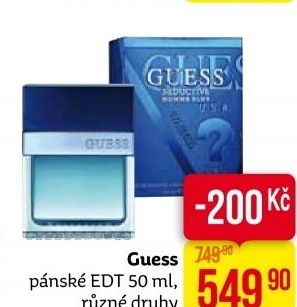 Toaletní voda pánská Guess