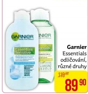 Odličovače Essentials Garnier