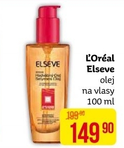Olej na vlasy hedvábný Elséve L'Oréal