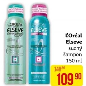 Suchý šampon Elséve L'Oréal