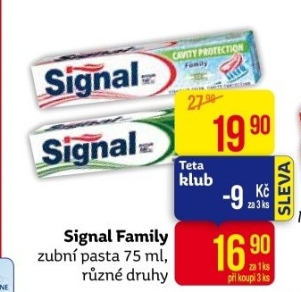 Pasta na zuby Family Signal