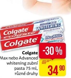 Pasta na zuby Max White Colgate
