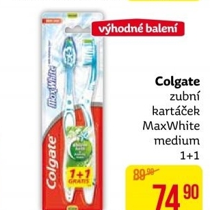 Kartáček na zuby Max White Colgate
