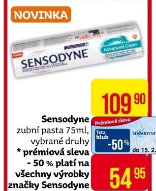 Pasta na zuby Sensodyne