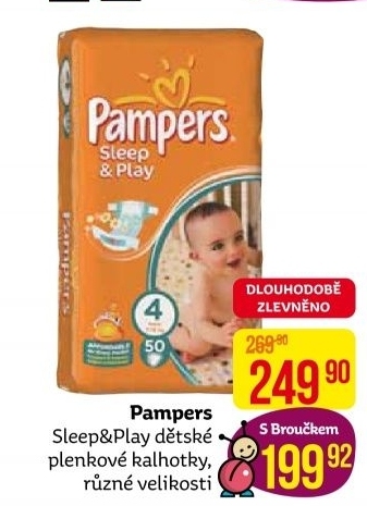 Pleny dětské Pampers Sleep &amp