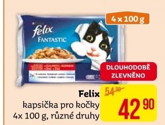 Kapsičky pro kočky Felix Purina