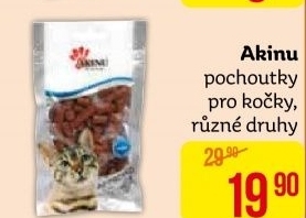 Pamlsky pro kočky Akinu