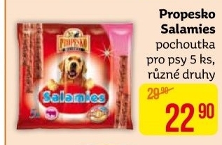 Pamlsky pro psy Salamies Propesko
