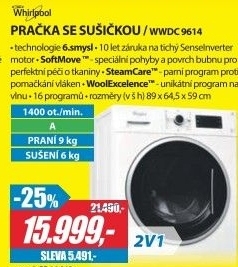 Pračka Whirlpool WWDC 9614